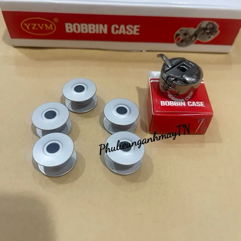 Combo 1 ổ thuyền và 5 con suốt nhôm máy BỌ công nghiệp 1