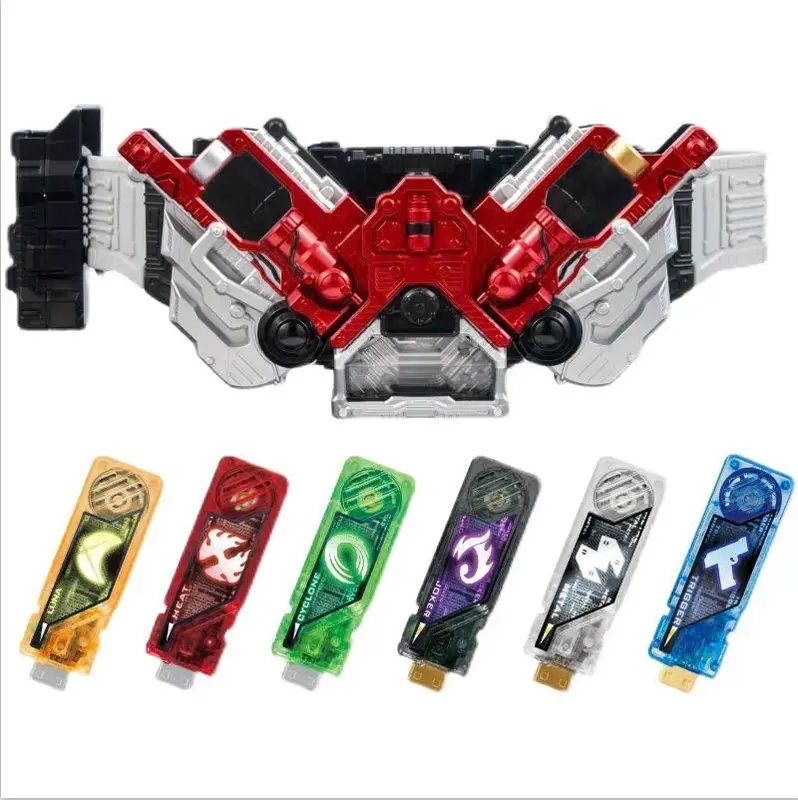 ĐỒ CHƠI THẮT LƯNG COSPLAY W SIÊU NHÂN KAMEN RAIDER ZI-O HENSHIN,SƯU TẦM TRANG TRÍ,QUÀ TẶNG,CÓ LED KÈM NHẠC 0