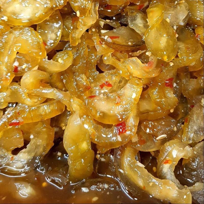 Mắm Dưa Gang Hũ 500g -Trộn Sẵn Tỏi Ớt Ăn Liền Vị Vừa Ăn - Food  Thức Ăn