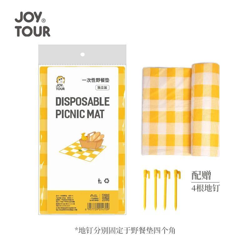 Disposable yellow and red checkered picnic mat Outdoor barbecue picnic mat table cloth Restaurant restaurant tablecloth 4