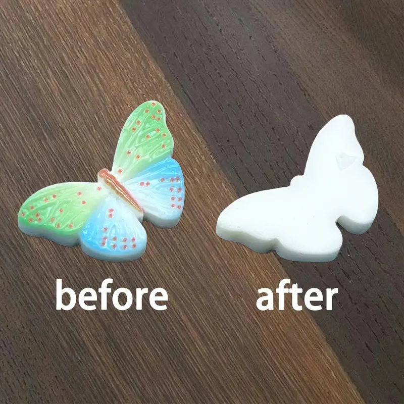 Butterfly Design Pocket Hug Card, Cute Resin Butterfly Pocket Card with Self Adhesive Sticker, Party Gift for Friends, Family, Classmates 3