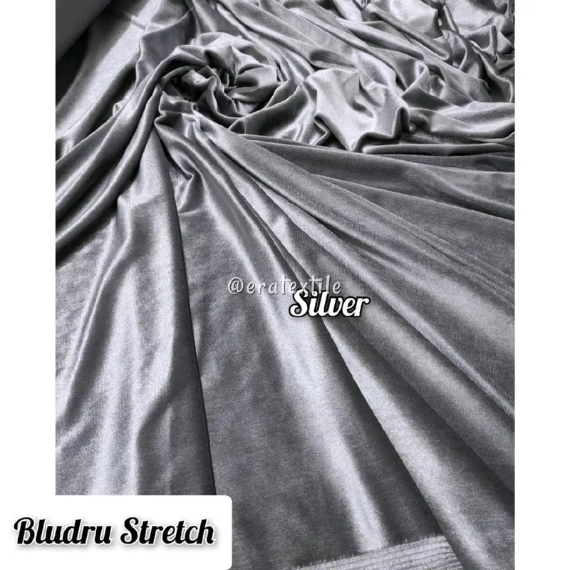 Kain Beludru Premium - Kain Bludru Stretch/Melar Polos Tebal, Bahan/Kain Meteran 3