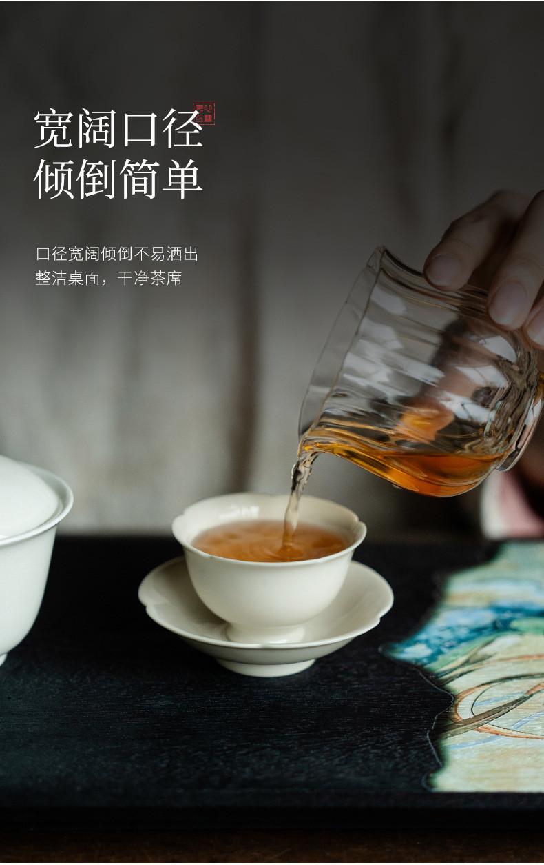 Product Introduction of Tách Trà, Cỏ Và Gỗ Ash, Có Đế Lót Ly, Chống Bỏng, Giá Để Cốc, Bộ Ấm Trà Kung Fu, Tách Đơn, Cốc Trà Gốm Nhỏ Thích Hợp Cho Nữ, A086 2