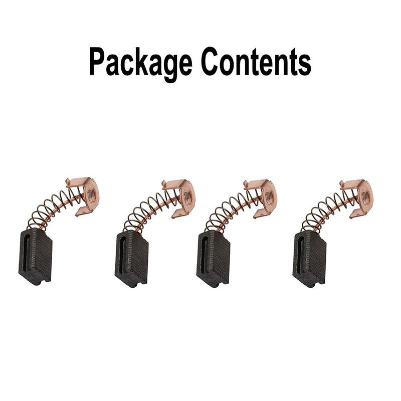 10 Pairs Carbon Brushes 5 X 8 X 12Mm For Black Decker Angle Grinder G720 Power Tools Electric Motors Spare Parts Replacement I3274545705