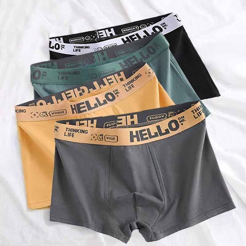 Quần Lót Nam, Quần Lót Rộng Rãi, Quần Đùi Thoáng Khí, Quần Đùi Boxer, Thích Hợp Cho Bé Trai Và Thanh Thiếu Niên, Quần Lót Kháng Khuẩn, Bộ Sưu Tập Người, [5027 Bộ Sưu Tập] 6
