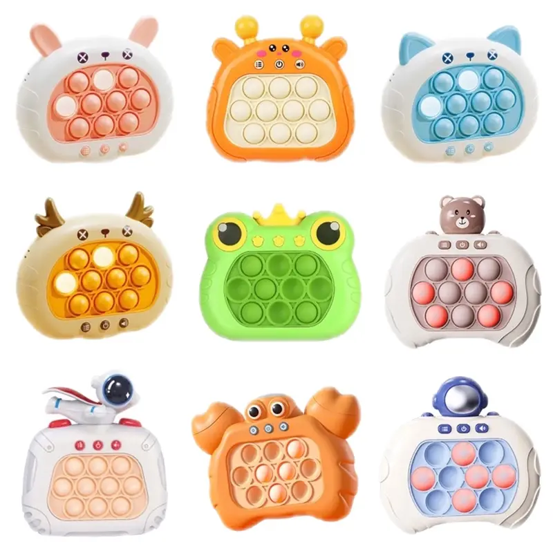 ￼Máy Pop it game thế hệ mới, Pop it điện tử 999 level luyện nhanh tay nhanh mắt rèn trí thông minh nhiều cấp độ thú vị 0