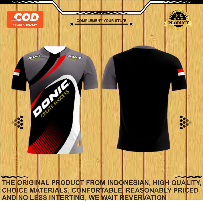 JERSEY TENIS MEJA PRIA WANITA MOTIF TERBARU Sport 3