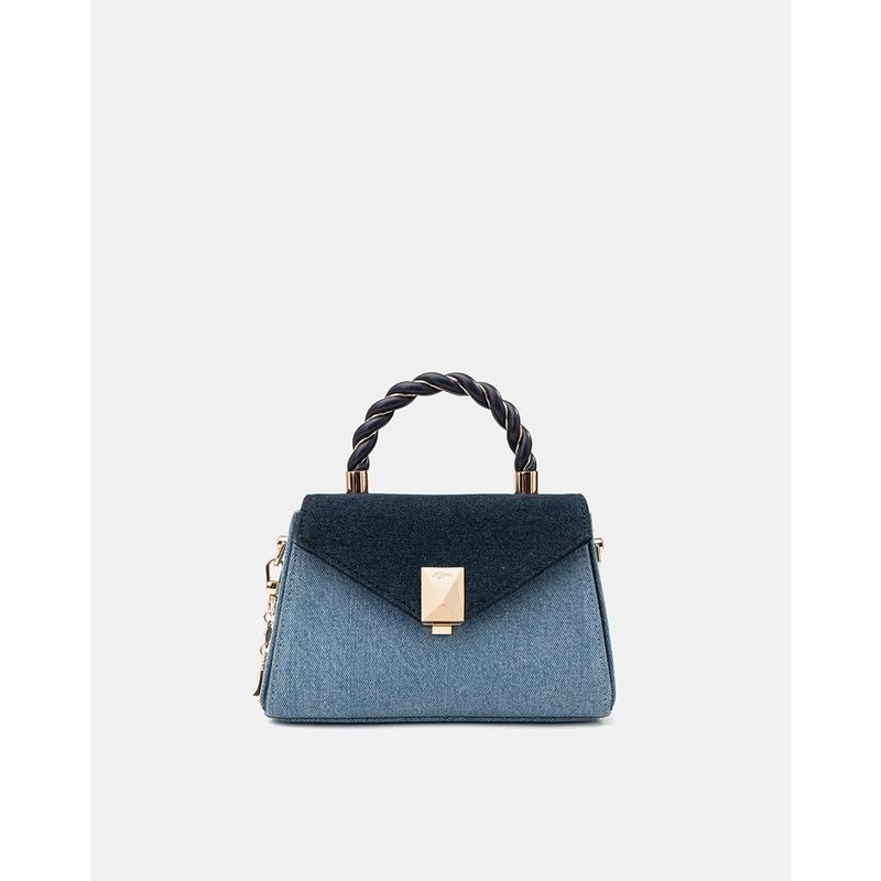  JUNO Túi Xách Nhỏ Tay Cầm Xoắn Phối Charm Trang Trí - TXN879 