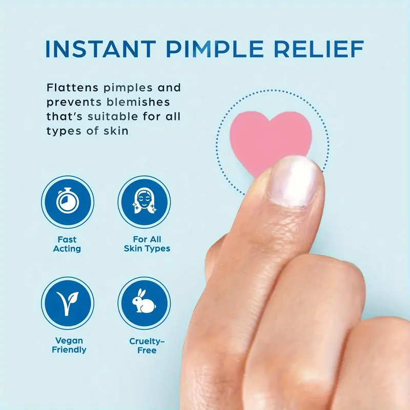 Invisible Skincare Acne Cover Patches, Multi-purpose Blemish & Pimple Cover Patches, Suitable for Women and Men, Back To School, Girl Gifts, Gift Set, Ordinary Skin Care Products, Pimple Patches, Hydrocolloid Patches, Pink, Acne Clearing Products 7