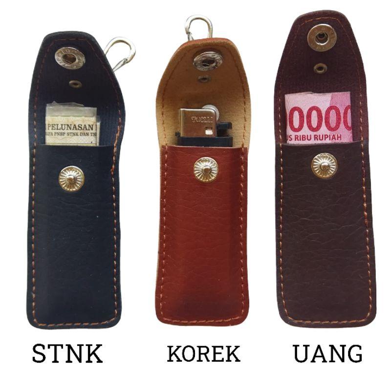 Dompet STNK Motor Tempat Korek STNK uang Kulit PU 0