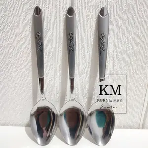 (12 pcs) Sendok Makan Stainless TEBAL Set Alat Makan Kitchenware