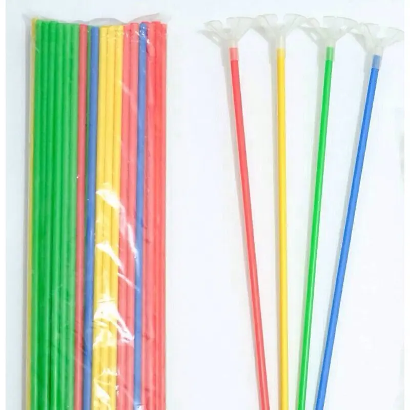 STIK BALON + CUP BALON STIK BALON KARET STIK PLASTIK BALON STICK BALON LATEX TKKH000209-000210 3