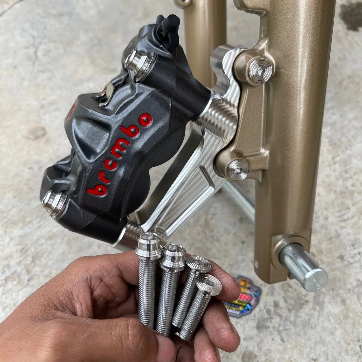 Baut Kaliper m50 Stainless