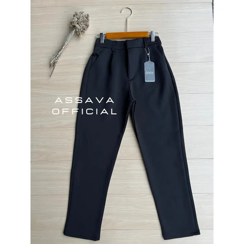 Celana Wanita Kekinian Pensil Scuba - Scuba Pants Premium Panjang Kulot 5