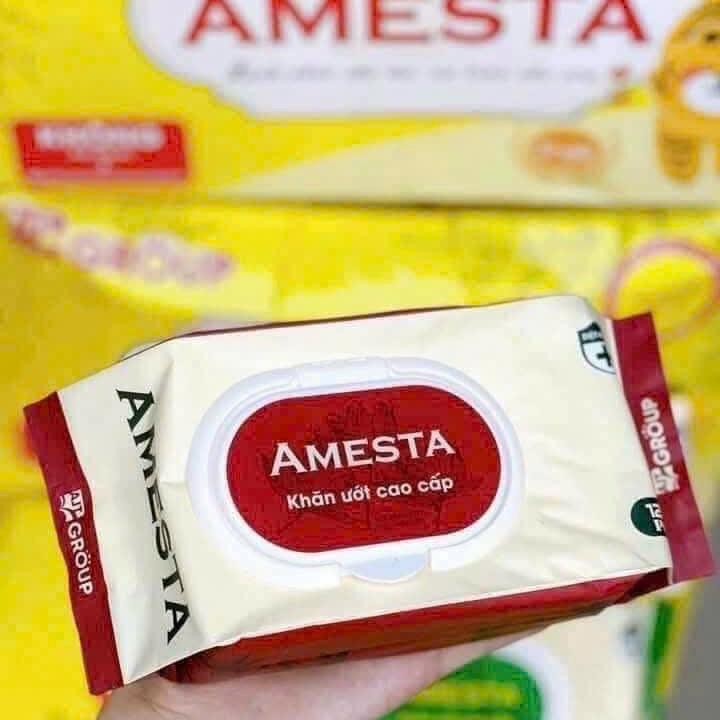 KHĂN ƯỚT ORGANIC AMESTA KHÔNG MÙI 120T 2