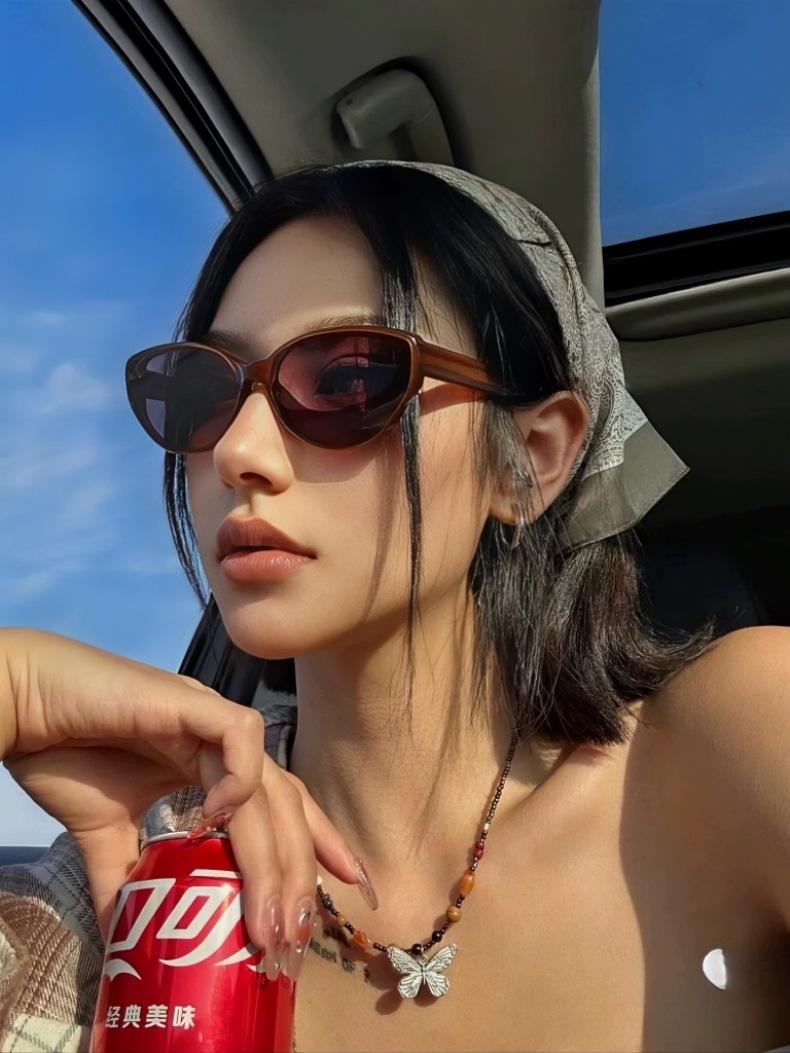 Product Introduction of Cat'S Eye Sunglasses Female Models Of High Value Retro Trend In Europe And The United States Teal TR Polarized Sunglasses Male Anti-Ultraviolet Glasses smart  glasses eyeglasses  fashion 21