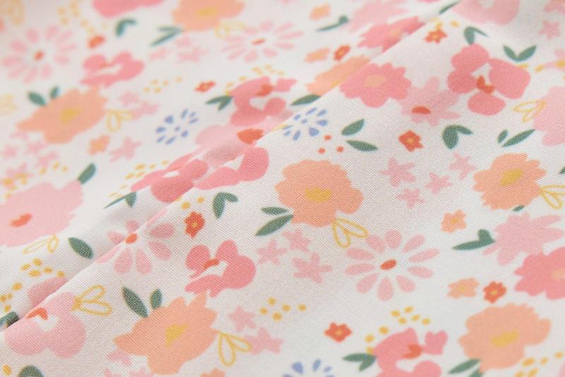 Product Introduction of Baby Girl Pink Floral Cheongsam Dress 0820X 25