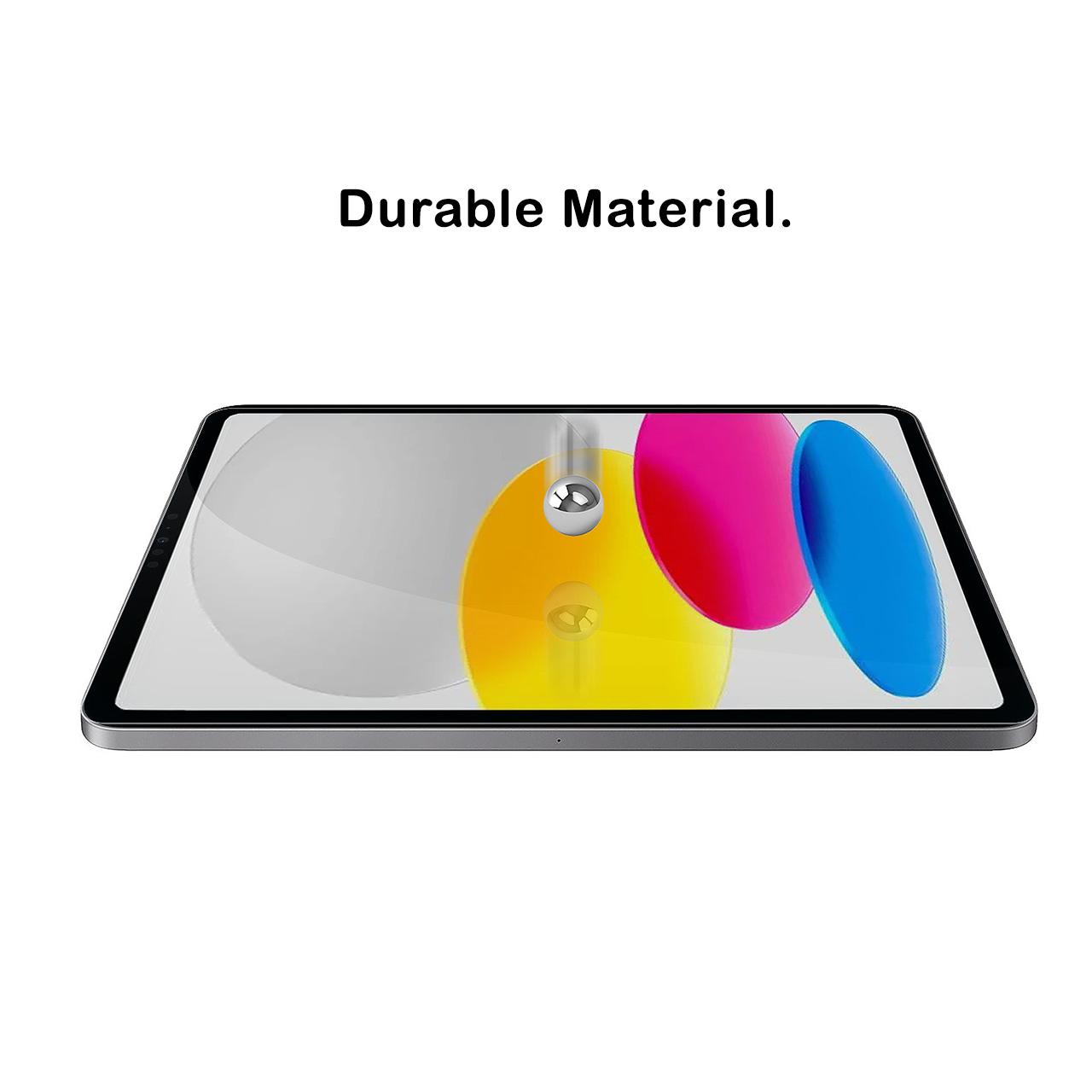 Tempered Glass iPad 10 Gen 10.9 2022 Octagoods Full Cover 9H Clear HD