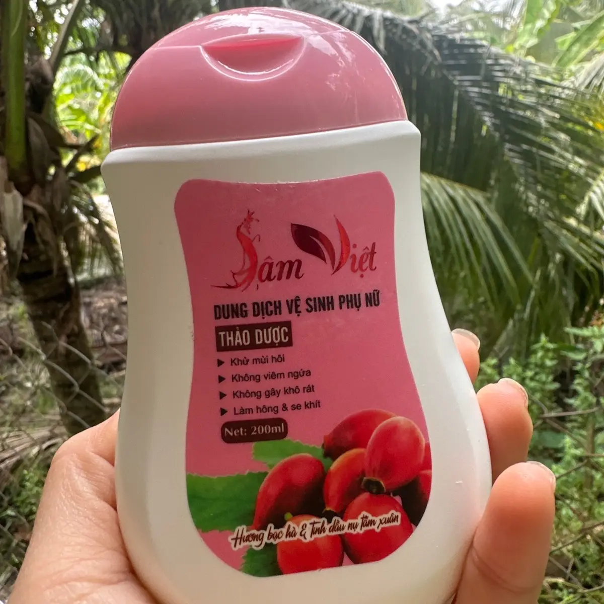 Dung dịch vệ sinh phụ nữ THẢO DƯỢC Chất diệt khuẩn