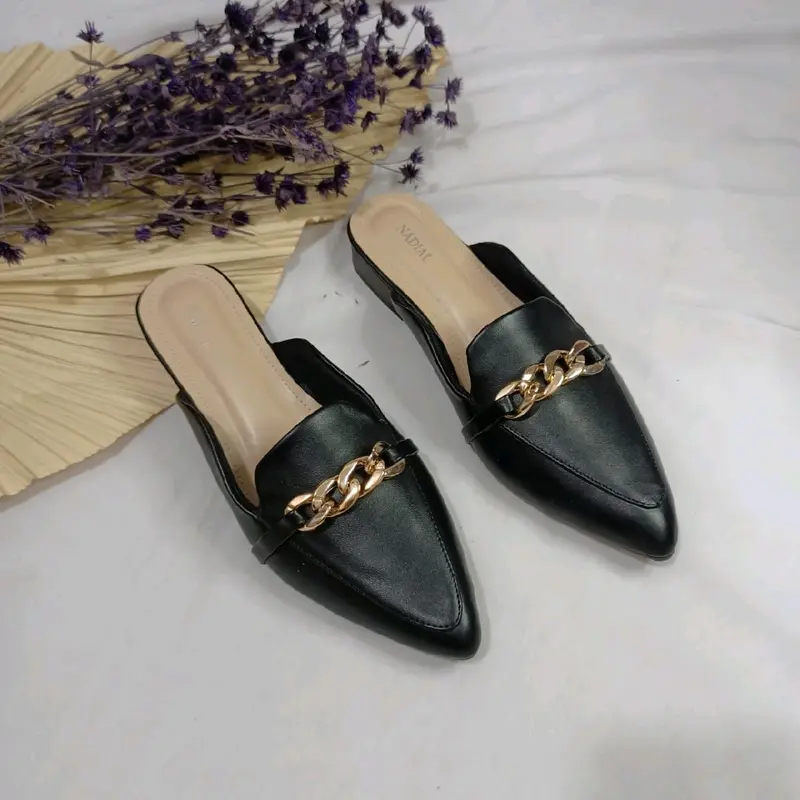 Kasual Sendal Wanita Tali Rante Shoes - 1