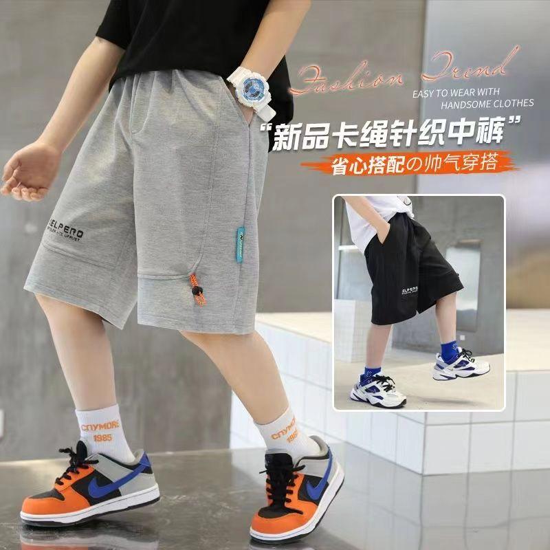 Product Introduction of Boys Shorts For Summer Hot Teen Shorts For Summer Medium And Large Children's Loose Five-point Pants Comfortable Sports 13