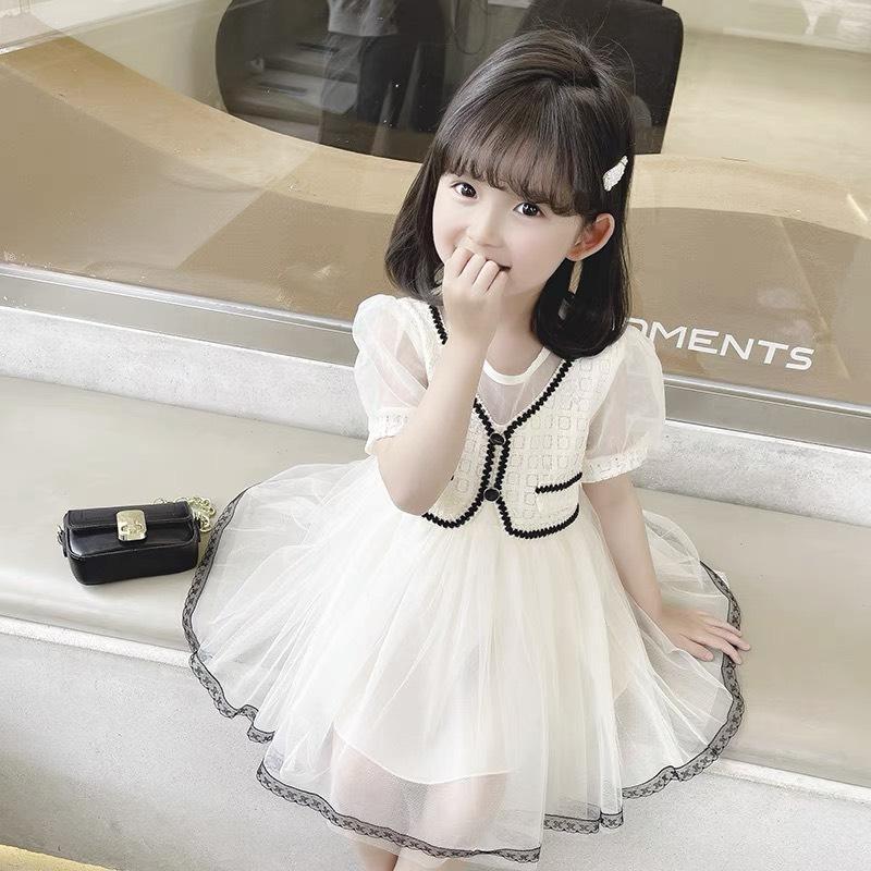 Sét váy tiểu thư sang chảnh cho bé gái từ 8-30 kg