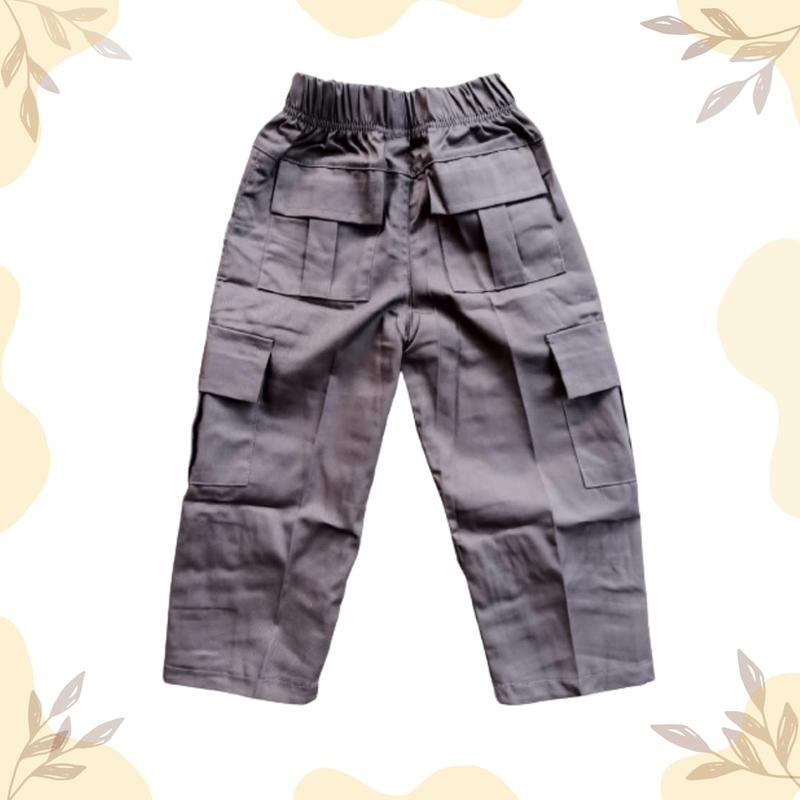 CELANA PANJANG CHINO CARGO PANT ANAK 1-13 TAHUN UNISEX 4