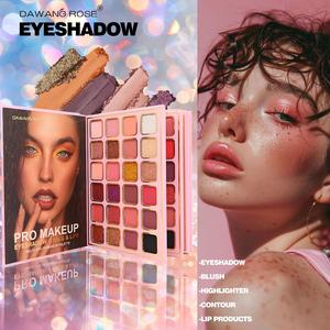 Plat Pembayang Mata, 5 Lapisan, Serbuk Berkilat Tinggi, Pemerah Pipi, Concealer, Plat Semua-dalam-satu Sejagat, dengan Cahaya Mutiara, Solekan Mencerahkan, ES32, Baharu