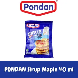 ✨ TOMOTOSTORE ✨PONDAN  Sirup Maple 40 ml