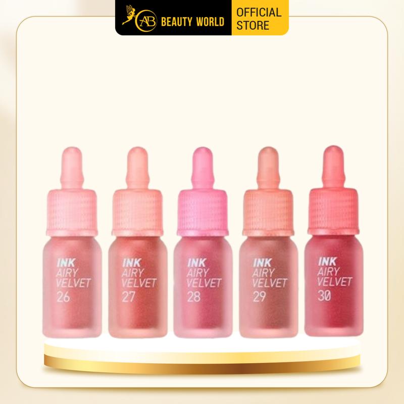 [DATE 03-04/2026] Son Kem Lì Nhẹ Môi, Siêu Mịn Peripera Ink Airy Velvet 4g AB Beauty World