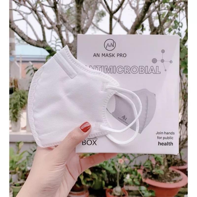Giá Sỉ Set 50 chiếc Khẩu Trang N99 6D AN Mask Pro 5 lớp lọc kháng khuẩn công nghệ nano form đẹp ôm sát mặt