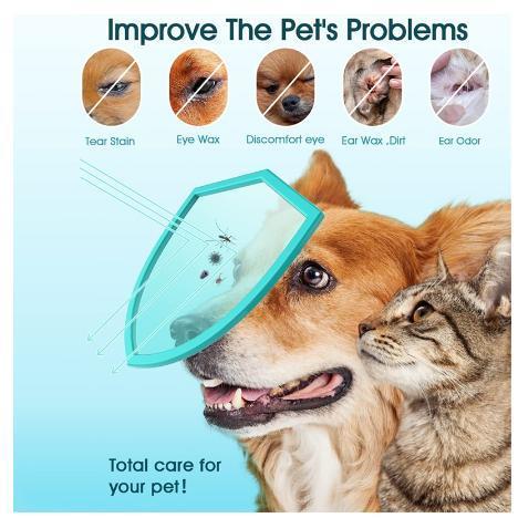 Khăn Lau Tai Mắt Thú Cưng, 130 Cái / Hộp, Cầm Tay, Bông Mềm, Khăn Lau Nhẹ Nhàng, Thích Hợp Cho Mèo Và Chó, Đồ Dùng Chải Chuốt Thú Cưng 4