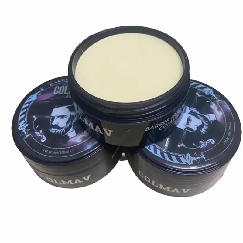  Sáp vuốt tóc siêu cứng Colmav Tạo kiểu tóc thơm nhẹ Không chứa silicon Tạo kiểu tóc Không mùi 