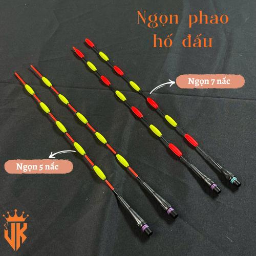  COMBO 2 Ngọn phao hố đấu tăm xốp 5 nấc - 7 nấc đổi màu và không đổi màu -ĐẠI HÀNH FISHING 