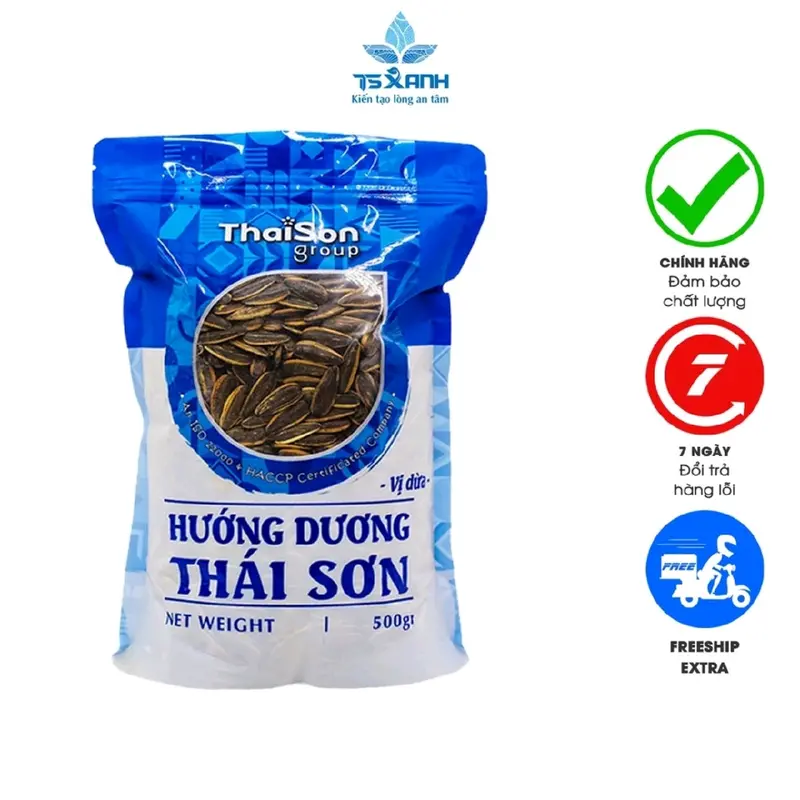 Hạt dưa Thái Sơn to giòn ngon đặt biệt bì nâu 1 ký 4