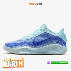 Sepatu Basket Nike G.t. Hustle Academy Ep Glacier Blue Original Fj7808-402