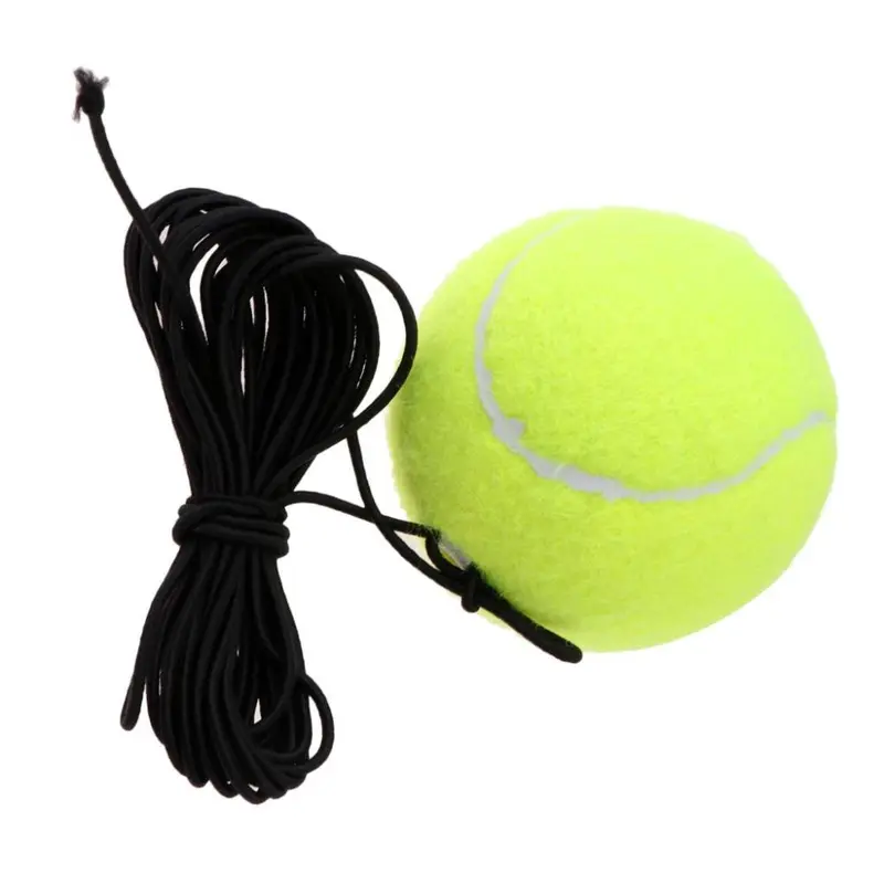 Bóng Tập Tennis, Prettyia, Có Dây Tập Luyện, Thích Hợp Cho Tự Học Và Người Mới Bắt Đầu, 5Màu Xanh Lá Cây Huỳnh Quang 0