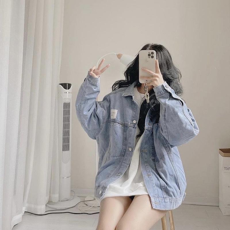 Áo Khoác Jeans Nữ, From Rộng Từ Tiqi.jean1988 Women