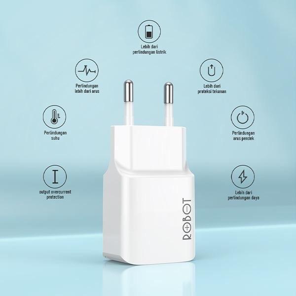 ROBOT RT-K10 / Charger ROBOT RT-K10 1A single output ORIGINAL 3