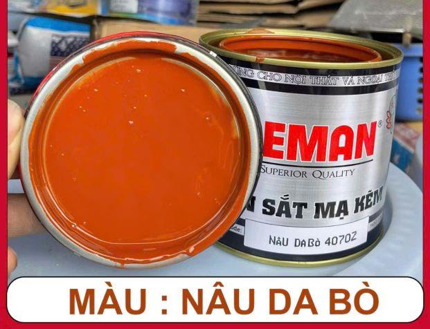 Product Introduction of SƠN PHỦ GEMAN Dùng cho: Sắt mạ kẽm, Inox, Sắt, Nhựa, Gỗ, Kiếng  loại 900gr 19