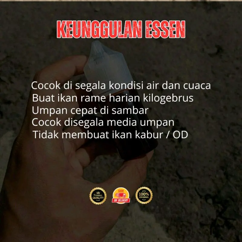 Essen ikan mas ikan rame aroma stroberi nangka susu granium essen ikan mas paling gacor-124 1