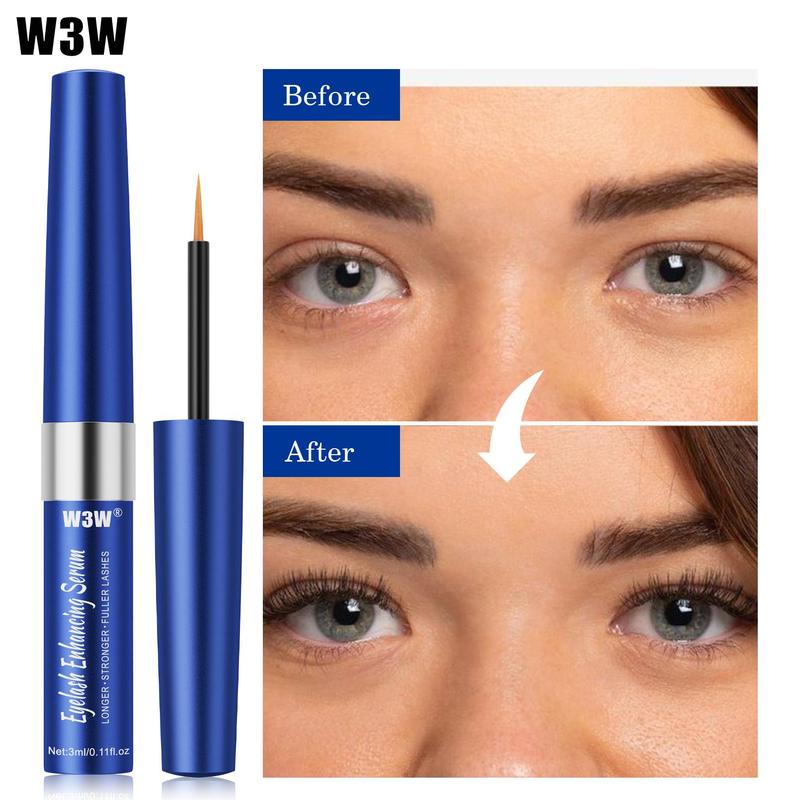 Product Introduction of Eyelash Strengthening Serum, 2 Counts Natural Thicker and Longer Lashes Serum, Lash Enhancer for Women & Girls, Eye Makeup Product for Daily 2