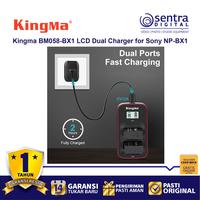 Gambar Kingma BM058-BX1 LCD Dual Charger for Sony NP-BX1 Battery ZV-1 , ZV-1F dari Sentra Digital Kota Surabaya 3 Tokopedia