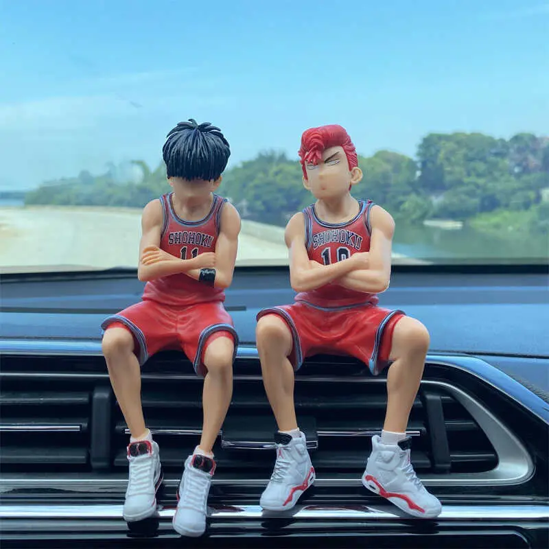 Anime PVC Model Rukawa Kaede Basketball Grand Slam 15.5cm Suitable for Gift Children's Toys
