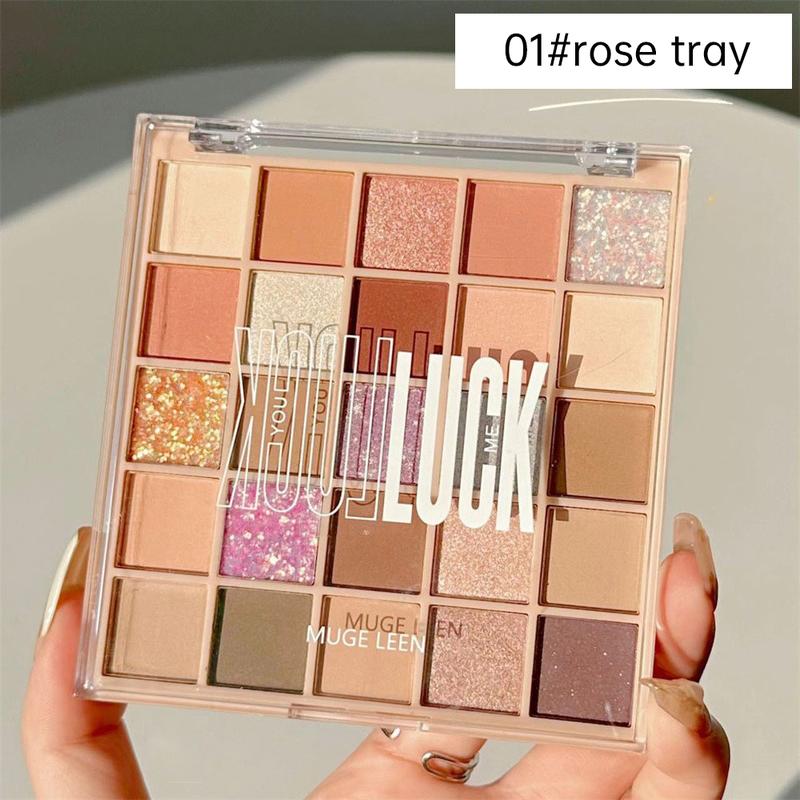  Bảng Phấn Mắt Lấp Lánh 25 Màu Nàng Tiên Cá Ngọc Trai Mờ Ánh Sáng Lung Linh Lâu Trôi Làm Sáng Đường Viền Phấn Má Hồng Bút Đánh Dấu Mỹ Phẩm Trang Điểm Dự Tiệc Mắt 