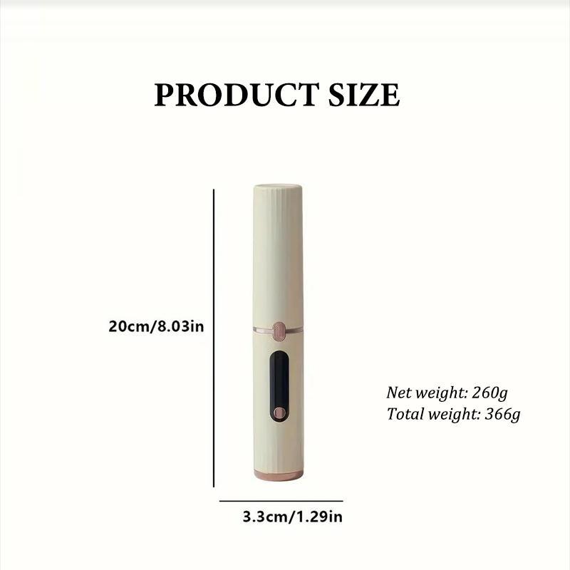 Portable Hair Straightener Comb with Digital LCD screen, 1 Box USB Rechargeable Hair Straightening Comb, Hair Styling Tool for Home & Travel, Excellent Home Appliances, Winter & New Year Gift 1