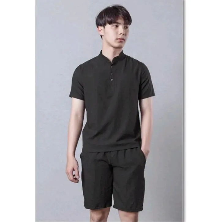 Bộ Đũi Nam Cổ Tàu MIKASA Bộ Hè Nam Chất Đũi Cao Cấp Mặc Cực Nhẹ, Cực Mát