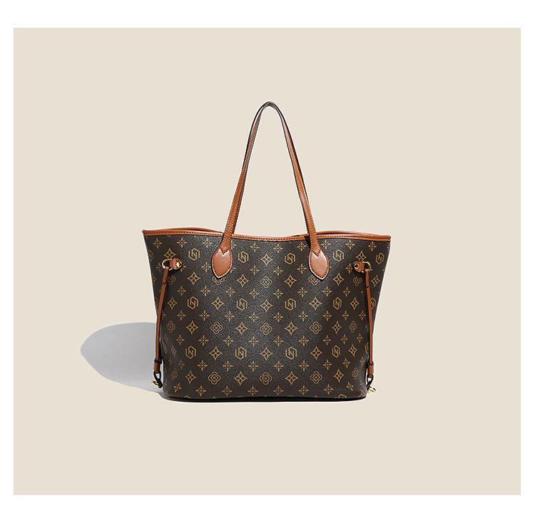 Product Introduction of Túi Tote Cầm Tay Hong Kong, Giá Cả Phải Chăng, Sang Trọng, Cao Cấp, Phong Cách Cổ Điển Da Thật, Thời Trang, Dễ Phối Đồ Thích Hợp Đi Lại, Dung Lượng Lớn, Không Thấm Nước, Túi Đeo Vai Nữ 17