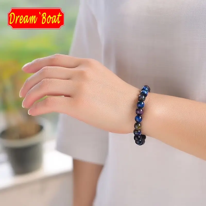 Vòng Tay Mắt Hổ, Thiết Kế Galaxy, Vòng Tay Đá Quý, Vòng Tay Phong Thủy, Vòng Tay Đá, Vòng Tay Mắt Hổ Galaxy 4