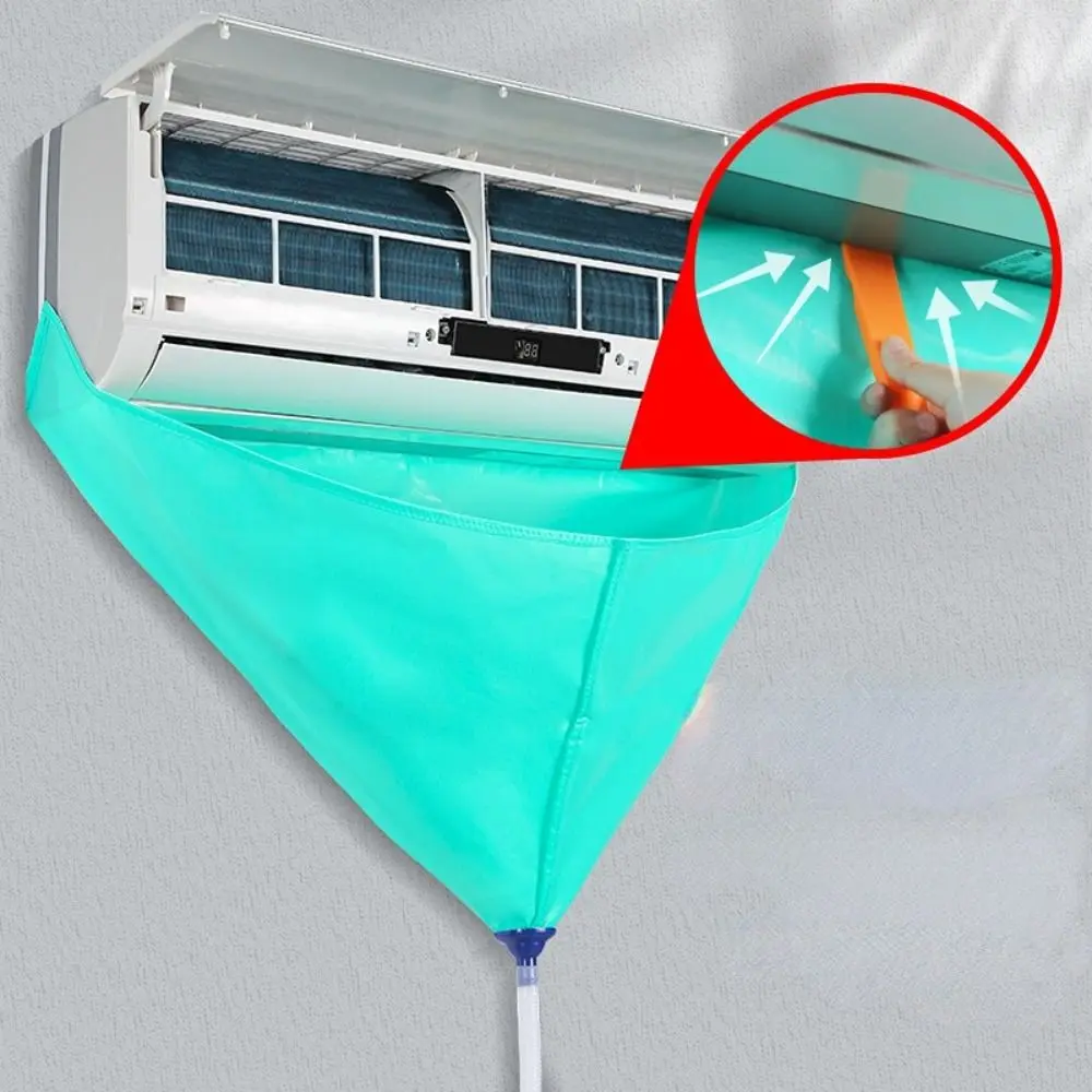 Thickened Durable With Water Pipe Household Cleaning Kit Water Bag Air Conditioning Cover Cleaning Tools Cleaning Cover